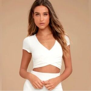 Lulus By Your Side Crop Top